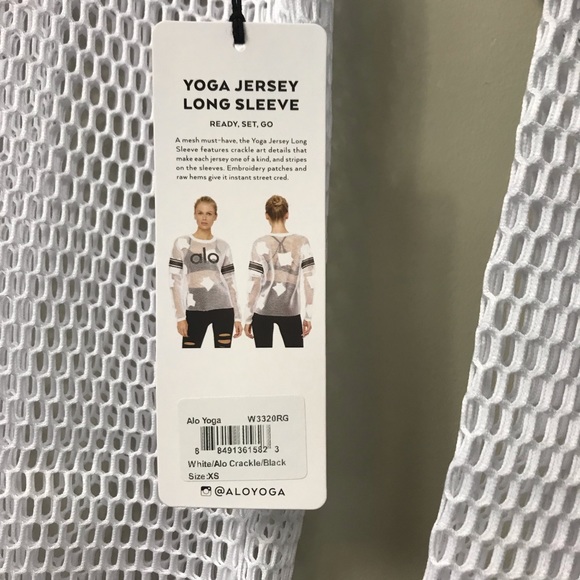 ALO Yoga Long Sleeve Mesh Jersey - Picture 3 of 3